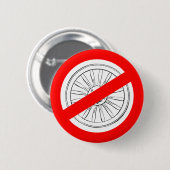 Knop "Wagonwiel" stoppen met afspelen Ronde Button 5,7 Cm (Voorkant /achterkant)