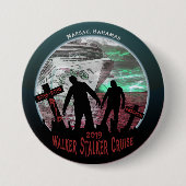 Knop Walker Stalker Cruise Ronde Button 7,6 Cm (Voorkant)