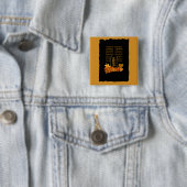 Knop Wine Lover Vierkante Button 5,1 Cm (In situ)