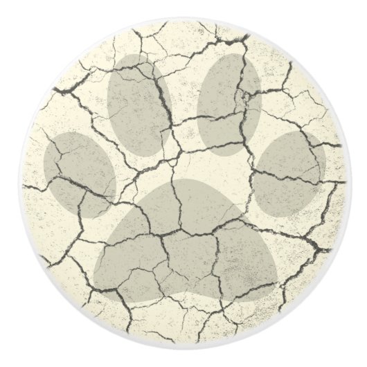 Knop Wit-waspootdrager voor rackgebruik (Voorkant)