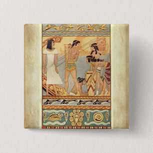 Knop zee TRADERS Vierkante Button 5,1 Cm