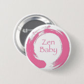 Knop Zen Baby Ronde Button 5,7 Cm (Voorkant /achterkant)