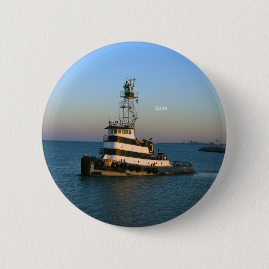 Knop Zeus Ronde Button 5,7 Cm (Voorkant)