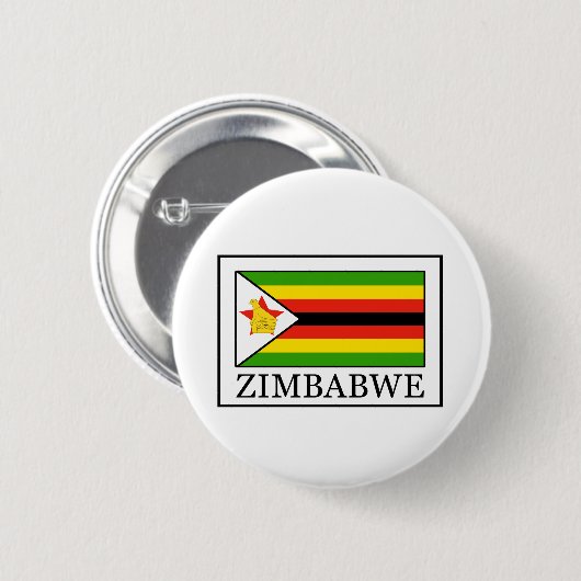 Knop Zimbabwe Ronde Button 5,7 Cm (Voorkant /achterkant)