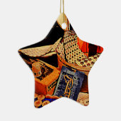 Knopen en drukkers keramisch ornament (Rechts)