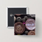 Knopen Vierkante Button 5,1 Cm (Voorkant /achterkant)