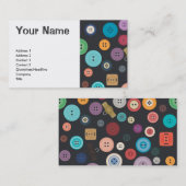 Knopen Visitekaartje (Voorkant / Achterkant)