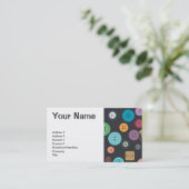 Knopen Visitekaartje (Staand voorkant)