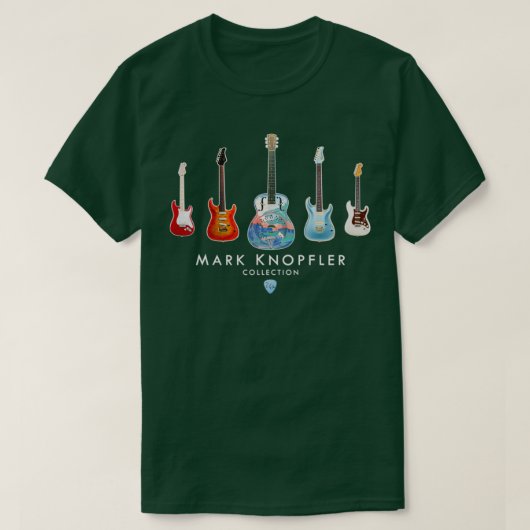 Knopfler Guitar Collectie Perfect Gift T-shirt (Design voorkant)