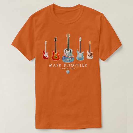 Knopfler Guitar Collectie T-shirt (Design voorkant)