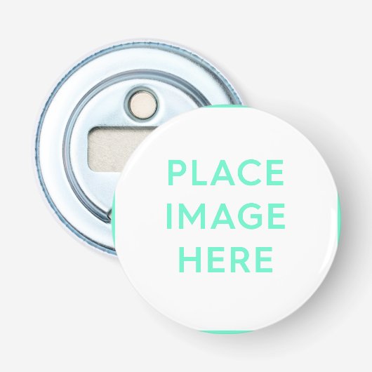 Knopflesopener - Souvenir Gift Design Button Flesopener (Voorkant)