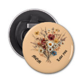 Knopflesopener voor mama button flesopener (Voorkant)