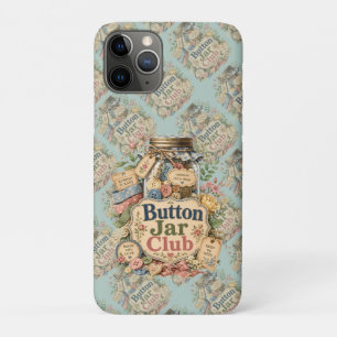 Knopjespot Club Cottagecore Naai Collage Case-Mate iPhone Case