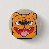 knopmilo ronde button 3,2 cm (Voorkant)