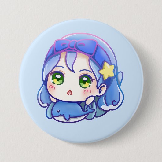 Knoppen★blikjes badges ronde button 7,6 cm (Voorkant)