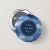 knoppen en badges - ruimtefantasie ronde button 5,7 cm (Voorkant /achterkant)