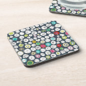 knoppen en bijenleisteen onderzetter (Linkerzijde)