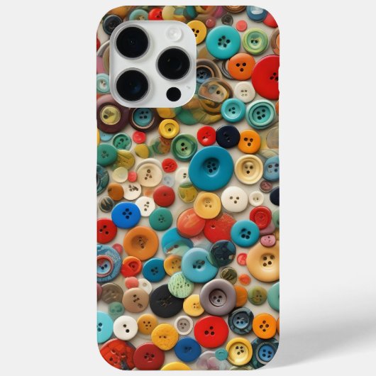  knoppen in digitale kunst Case-Mate iPhone case (Achterkant)