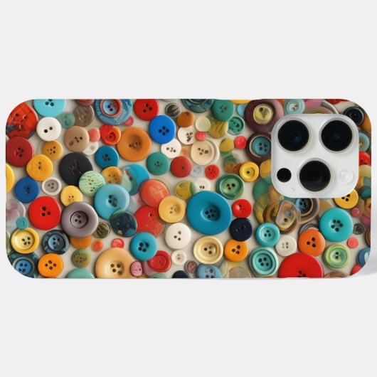  knoppen in digitale kunst Case-Mate iPhone case (Achterkant (horizontaal))