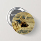 Knoppen voor groene hyena-wildbadges ronde button 5,7 cm (Voorkant /achterkant)