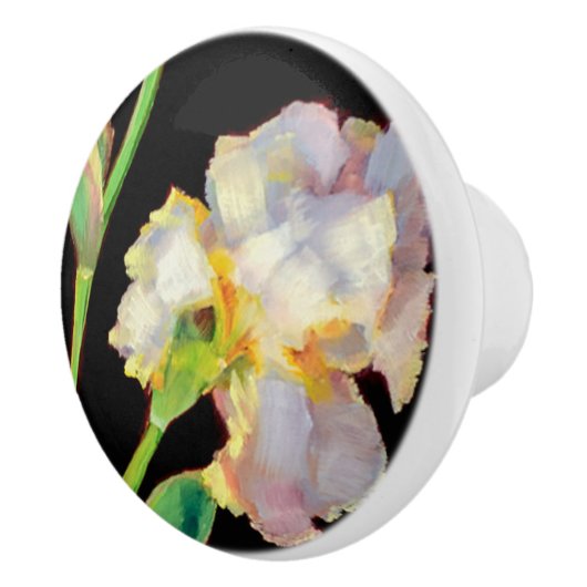 Knoppen - witte iris (Rechts)