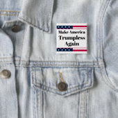 Knoppen zonder Trump Vierkante Button 5,1 Cm (In situ)