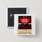 Knoppootjes zijn de beste schat vierkante button 5,1 cm (Voorkant /achterkant)