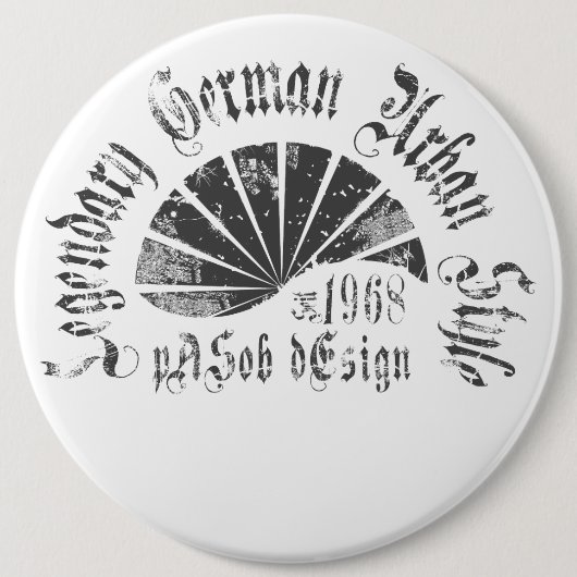 knopsjabloon ronde button 6,0 cm (Voorkant)