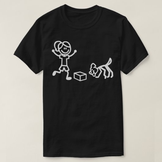 Knopwerkstukfiguren T-shirt (Design voorkant)