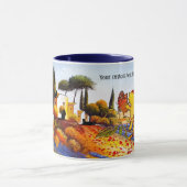 Knor in Italy Cute Artistic Cat Mok (Midden)