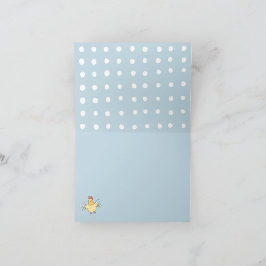 Knorrend Baa Tok Moo Kind Gevouwen Dankjewelkaart Bedankkaart (Binnen)