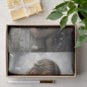 Knorretje knuffel decoupage tissuepapier (Geschenk)