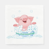 Knorretje neemt een bad papier servetten (Voorkant)