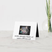 KNORRIG IS een de verjaardagskaart van de Kaart (Achterkant)