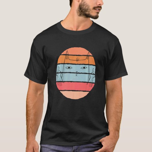 Knorrig kat t-shirt (Voorkant)