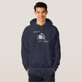 Knorrig maar Liefdevol Vissen Hoodie (Voorkant volledig)