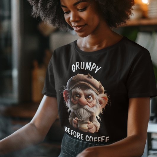 Knorrig voor de koffie t-shirt