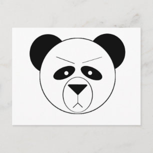 Knorrige Panda Briefkaart