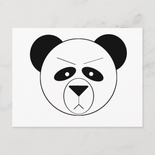Knorrige Panda Briefkaart (Voorkant)
