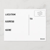 Knorrige Scandinavische Viking Briefkaart (Achterkant)