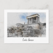  Knossos Palace Briefkaart - Heraklion (Voorkant)