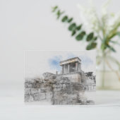 Knossos Palace Briefkaart – Heraklion Kreta Reizen (Staand voorkant)