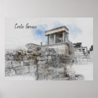 Knossos Palace, Heraklion, Kreta, Griekenland