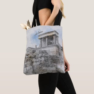 Knossos Palace, Heraklion, Kreta, Griekenland Tote Bag