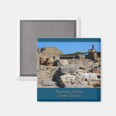 Knossos Palace, Kreta Griekenland Magnet (Voorkant / Achterkant)