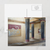 Knossos Temple Briefkaart (Voorkant / Achterkant)