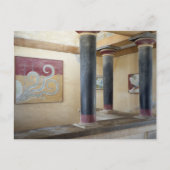 Knossos Temple Briefkaart (Voorkant)
