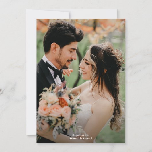 Knot Bootgrens Foto Afbeelding Vrijgezellenfeest Kaart (Achterkant)