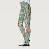 knot drop turquoise leggings (Links)