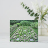 Knot Garden in the Grounds of Old Moseley Hall Briefkaart (Staand voorkant)
